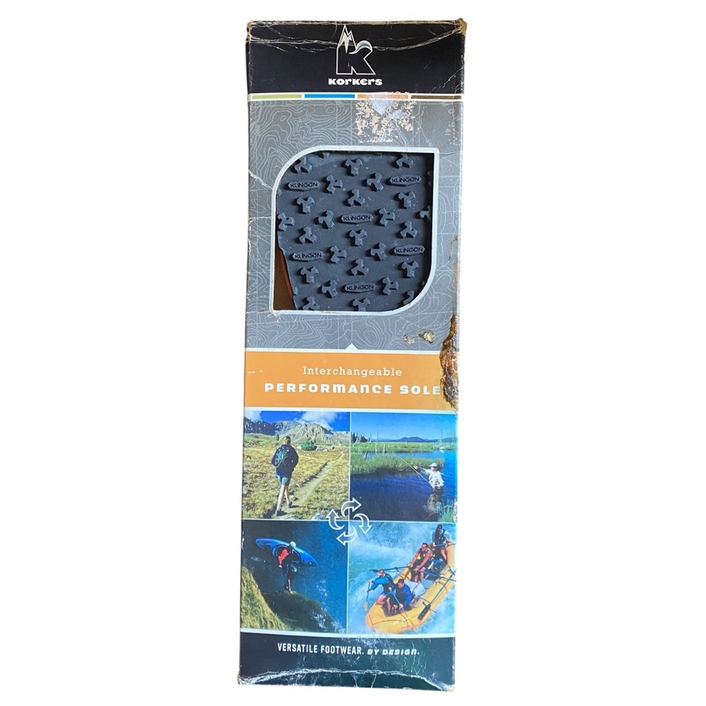 Korkers Performance Sole Wader Replacement Omnitrax Interchange Fishing Lugged